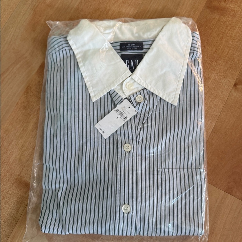 GAP Womens Striped Button Down Shirt - size Small and Medium